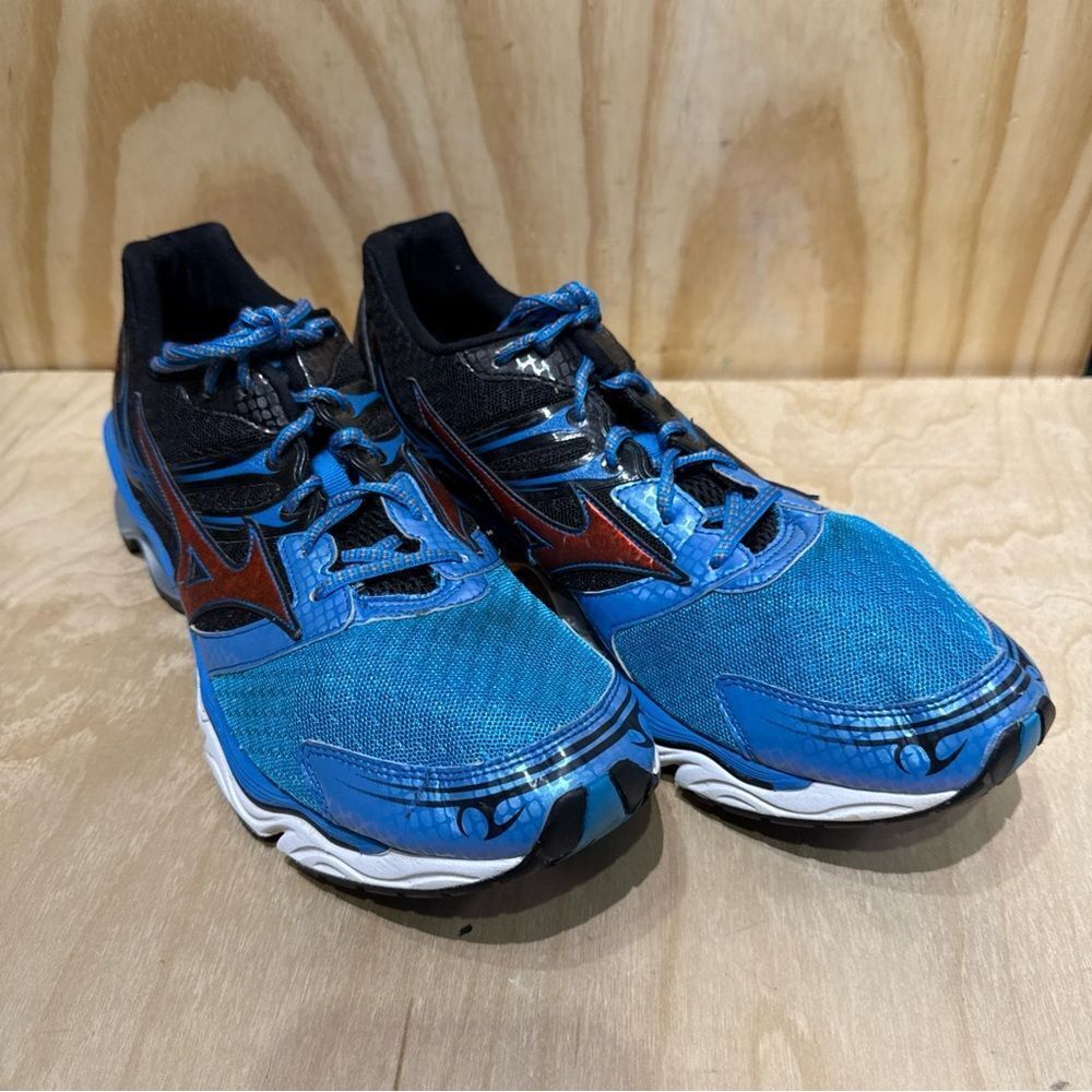 Mizuno Wave Creation 14 , Blue/Red Size 13